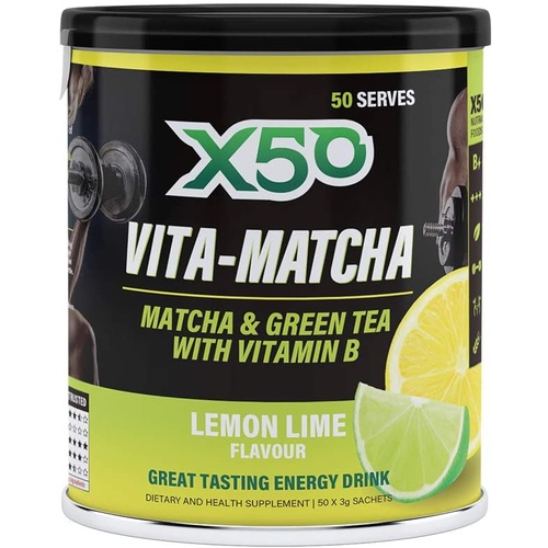 X50 Vita Matcha Lemon Lime 50 Serve