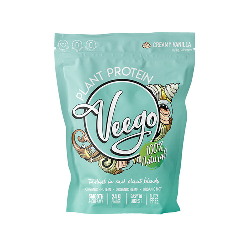 Veego Plant Protein 28 Serves 1.12kg Creamy Vanilla