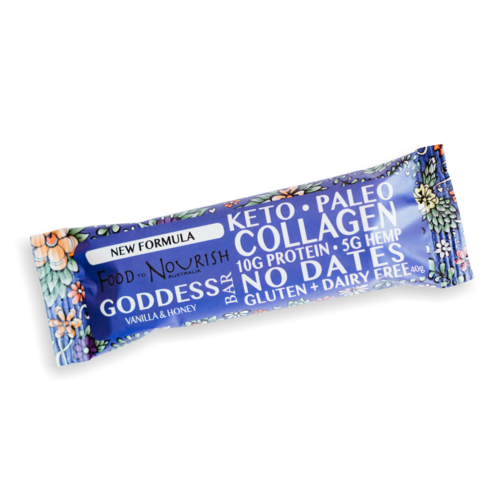 FTN Goddess Collagen Bar Vanilla & Honey 40g