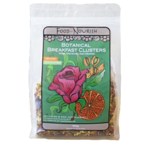 FTN Botanical Breakfast Clusters Rose, Pistachio & Orange 500g