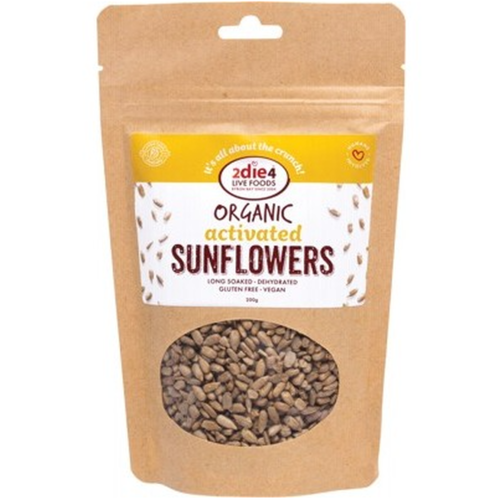 2die4 Activated Org Sunflower Seeds 200gm