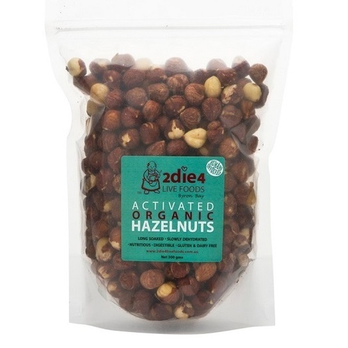 2die4 Activated Org Hazel Nuts 300gm