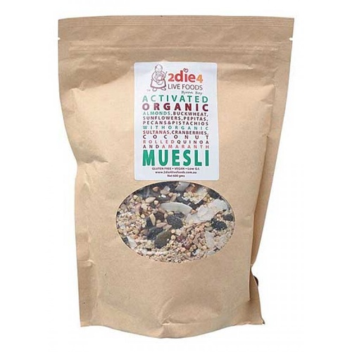 2die4 Activated Org Muesli 600gm