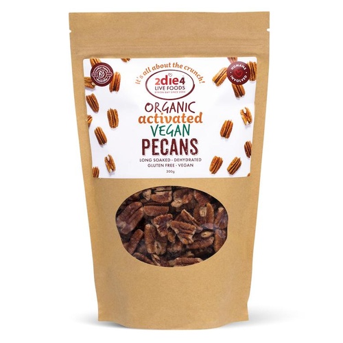 2Die4 Activated Org Vegan Pecans 120g