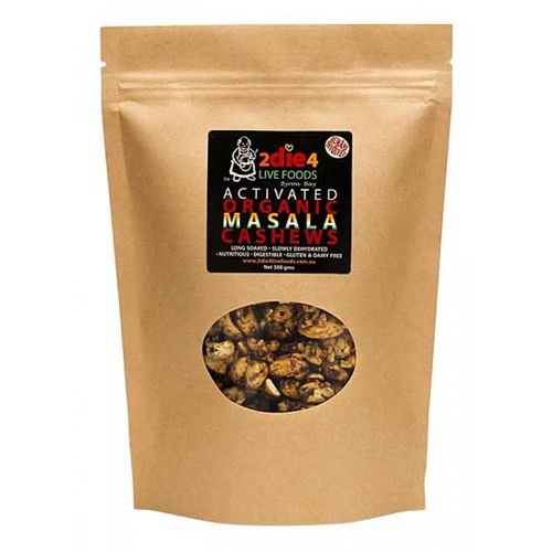 2die4 Activated Masala Cashews 120G