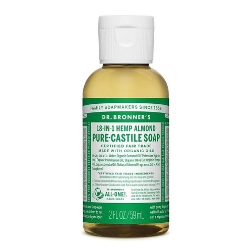 Dr Bronner's Castile Liquid Soap 59ml Almond