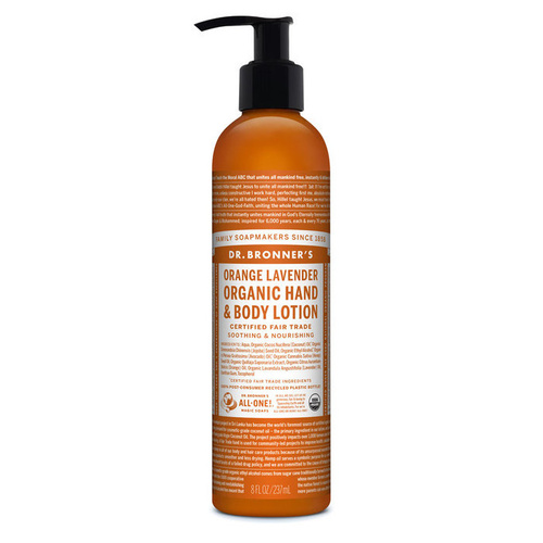 Dr Bronner's Lotion 237ml Orange Lavender