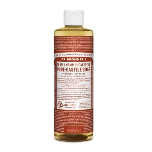 Dr Bronner's Liquid Castile Soap Eucalyptus 473ml