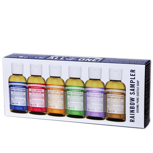 Dr Bronner's Rainbow Sampler