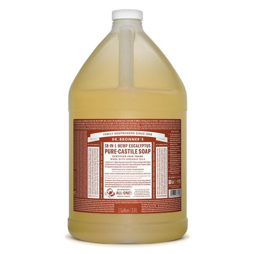 Dr Bronner's Pure-Castile Liquid Soap Eucalyptus 3.78ltr