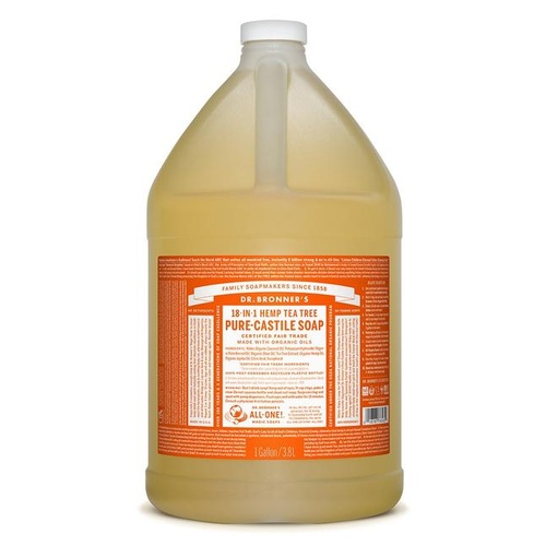 Dr Bronner's Pure-Castile Liquid Soap Tea Tree 3.78ltr