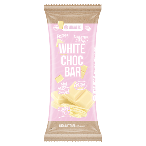 Vitawerx White Choc Bars 35g