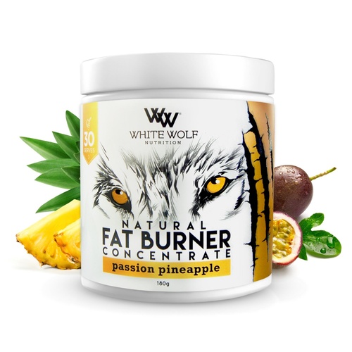 White Wolf Passion Pineapple Natural Fat Burner Concentrate 180g