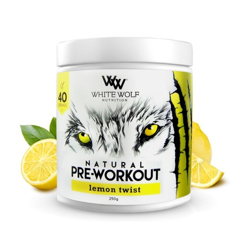 White Wolf Lemon Twist Pre Workout 250g