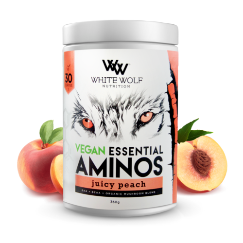 White Wolf Vegan Amino Juicy Peach 360g