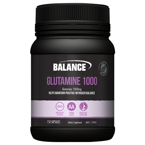 BAL Glutamine 1000 Value Pack 150 caps