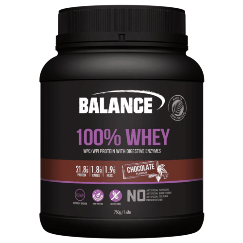 BAL 100% Whey Natural Choc 750gm