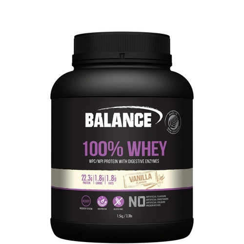 BAL 100% Whey Natural Van 1.5kg