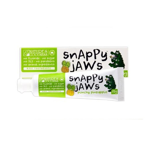 Nature's Goodness Snappy Jaws Tpaste 75g Pineapple