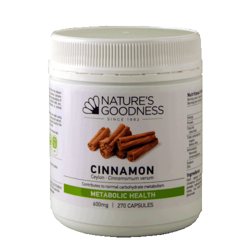 Nature's Goodness Cinnamon 270 caps