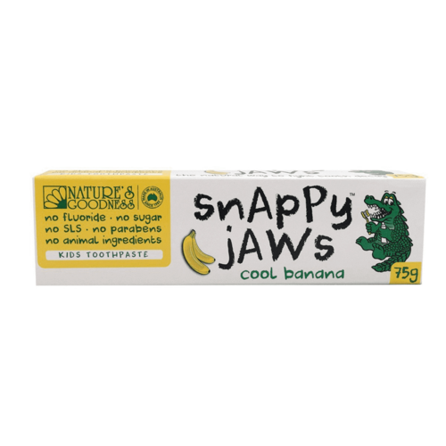 Nature's Goodness Snappy Jaws Tpaste 75g Banana