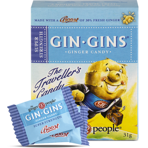 Gin-Gins - Ginger Candy: Super Strength 31g