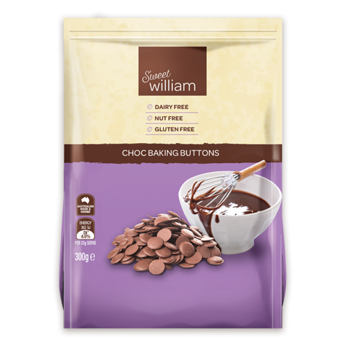 SW Baking Buttons Choc 300g